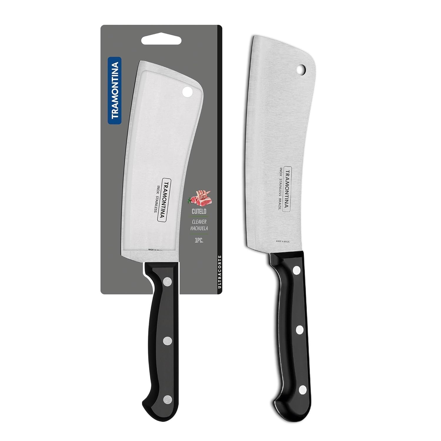 TRAMONTINA Ultraacorte Cleaver Knife - Best Kitchen Knives - desibuyguide
